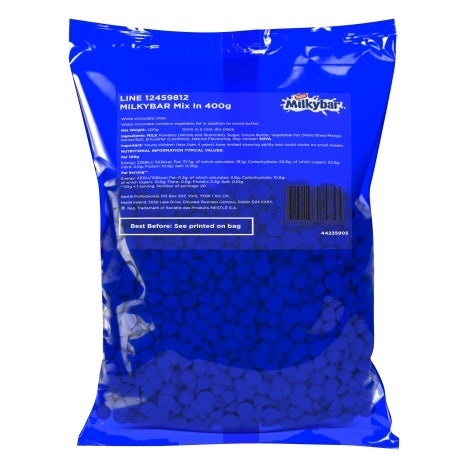 MILKYBAR® Mix-in bag of white chocolate chips