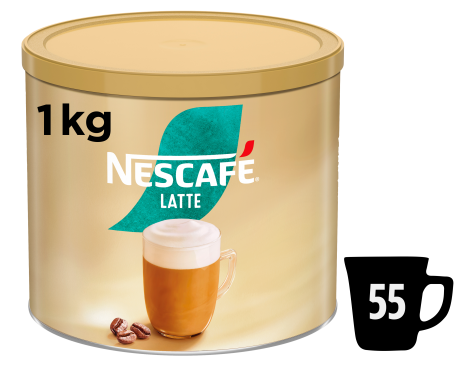 Nescafe Latte 1kg Tin Master View MHI