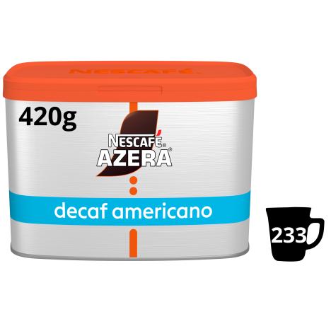 NESCAFE Azera decaf americano tin