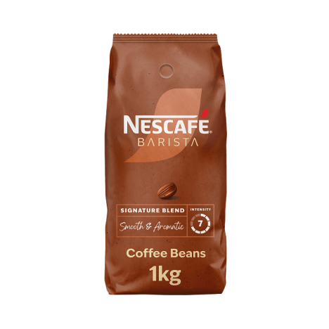 nescafe barista beans signature front pack